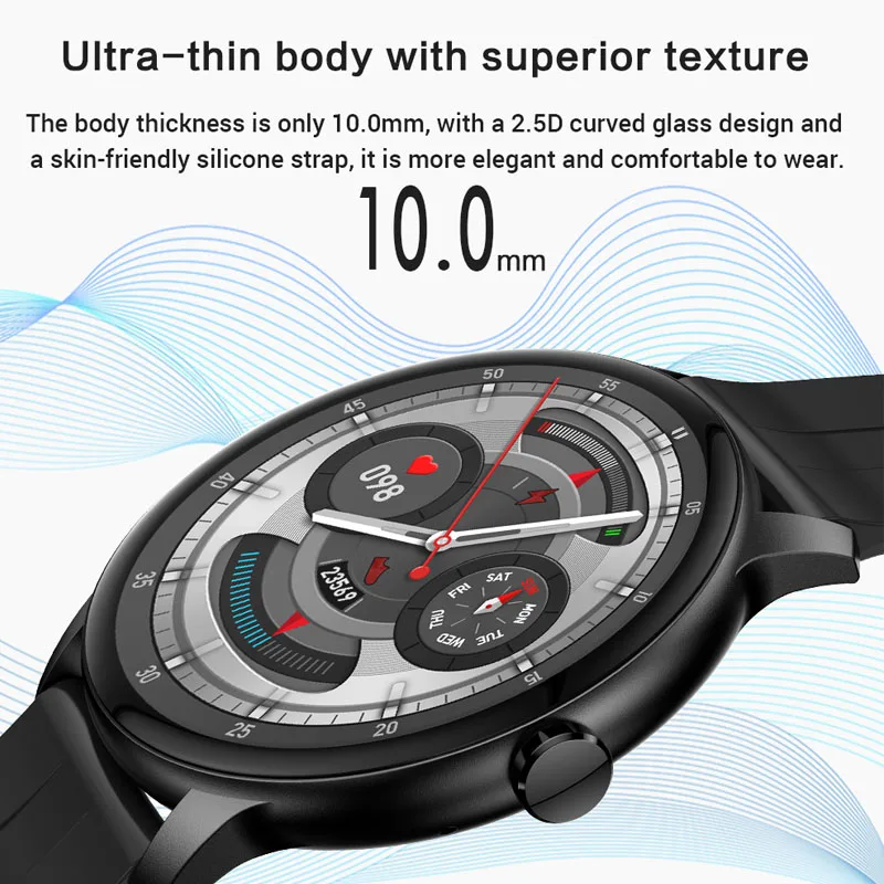 Мужские смарт-часы LIGE, Bluetooth-браслет для вызова, монитор артериального давления, фитнес-трекер, мужские умные часы, спортивные женские часы
