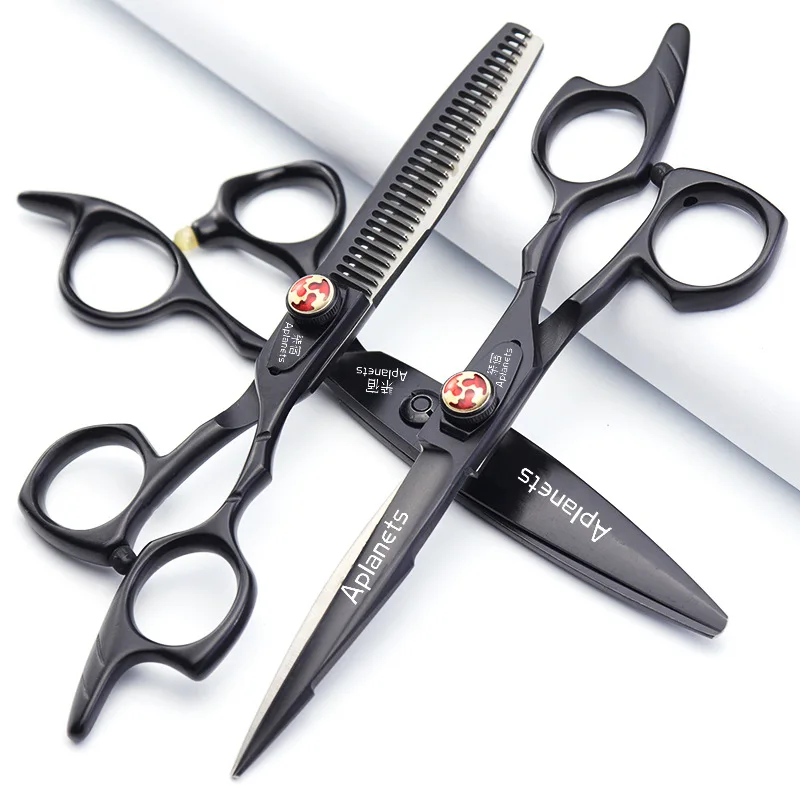 Профессиональные парикмахерские плоские ножницы, ножницы для стрижки волос, 6-дюймовые ножницы, парикмахерские наборы специальных парикмахерских ножниц