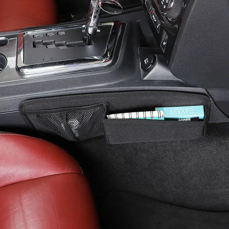 Укладка, уборка, Сумка-органайзер для хранения переключения передач автомобиля для Dodge Challenger 2009-2014, Аксессуары для интерьера автомобиля